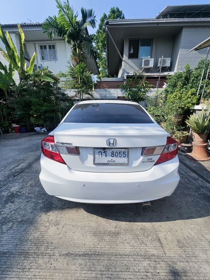 Honda Civic 2014 1.8 E i-VTEC Sedan เบนซิน ไม่ติดแก๊ส เกียร์อัตโนมัติ ขาว รูปที่ 4