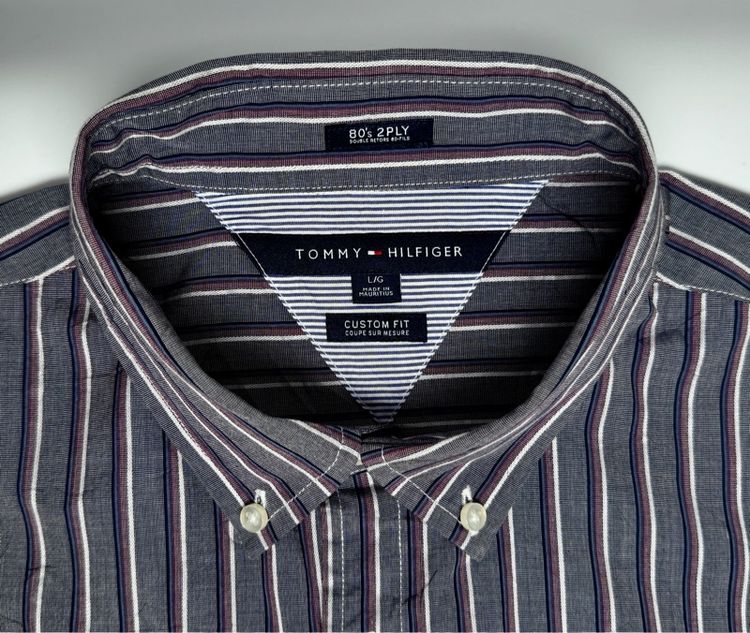 ⚠️ของใหม่▪️รุ่นใหม่‼️เสื้อเชิ้ต TOMMY HILFIGER ของแท้ แบบและทรงสวย  รูปที่ 8