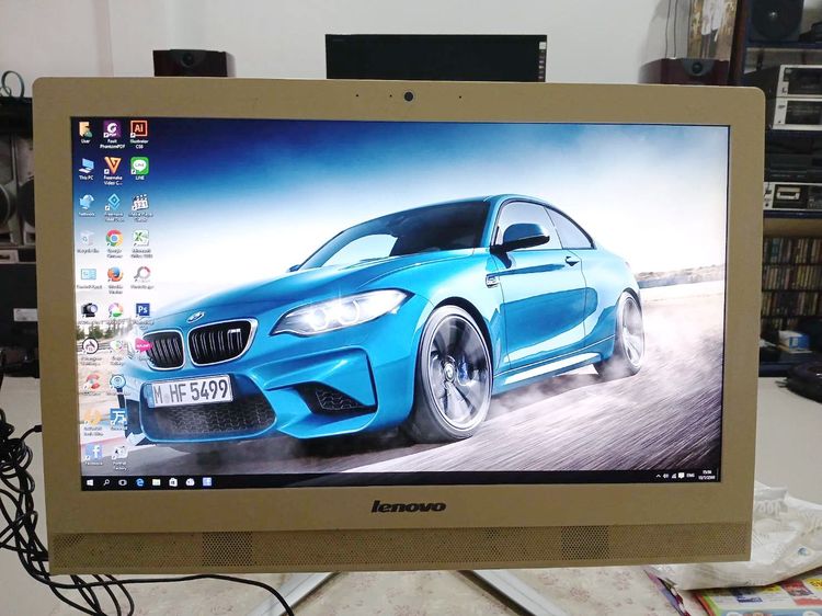 าย ALL IN ONE Lenovo I3 4005U พร้อมใช้งาน Ram8G HDD 500G ลงวินโด10 รูปที่ 2