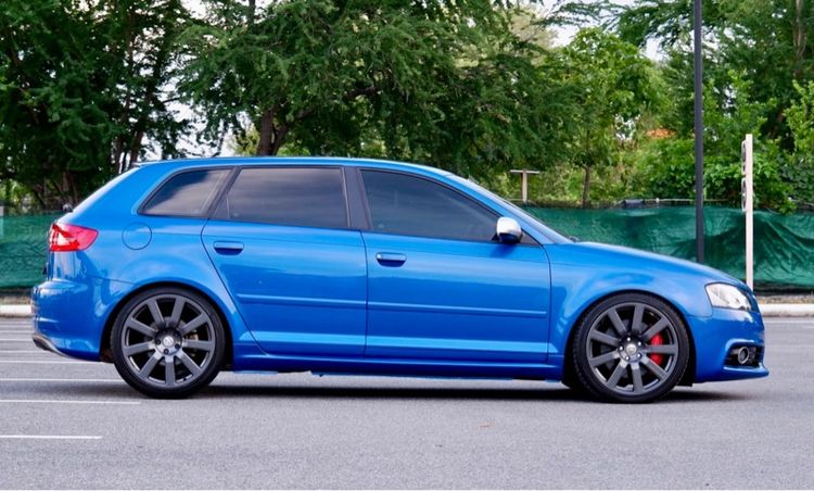 Audi Audi A3  2006 2.0 TFSI Sedan เบนซิน ไม่ติดแก๊ส เกียร์อัตโนมัติ น้ำเงิน รูปที่ 4
