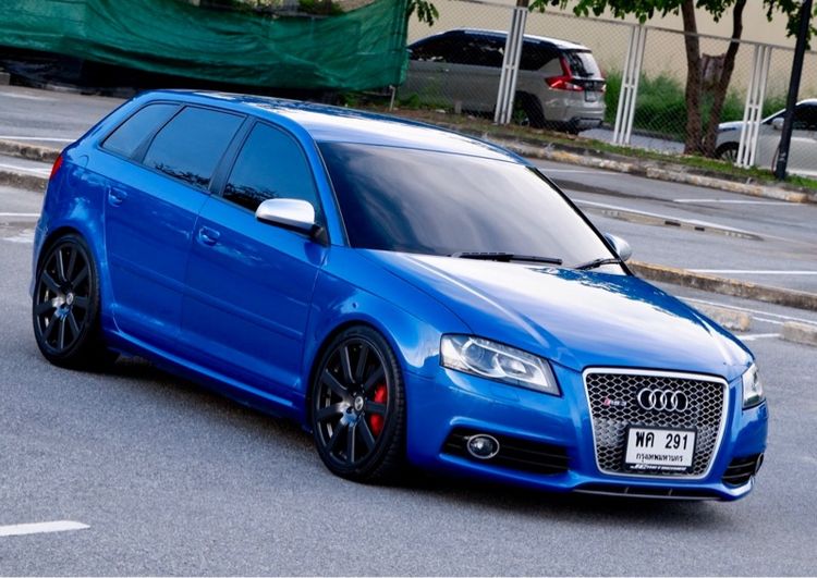 Audi Audi A3  2006 2.0 TFSI Sedan เบนซิน ไม่ติดแก๊ส เกียร์อัตโนมัติ น้ำเงิน รูปที่ 3