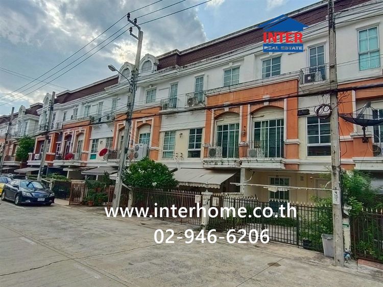 ทาวน์โฮม 3 ชั้น 21.6 ตร.ว. หมู่บ้านพลัสซิตี้พาร์ค ซอยนวลจันทร์32 ถนนนวลจันทร์ ถนนรามอินทรา เขตบึงกุ่ม กรุงเทพมหานคร รูปที่ 3