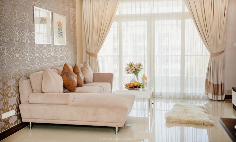 ไม่อนุญาต ตกแต่งครบ ขายคอนโด ห้องตกแต่งพร้อมเข้าอยู่ ในโครงการ The Unique Condo Nimman รูปที่ 2