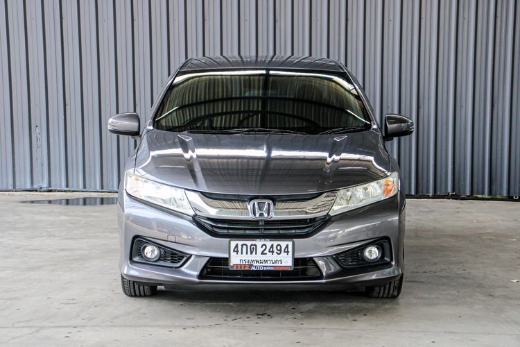 Honda City 2015 1.5 Sv i-VTEC Sedan เบนซิน ไม่ติดแก๊ส เกียร์อัตโนมัติ เทา รูปที่ 2