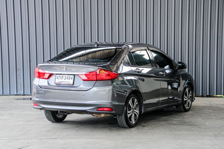 Honda City 2015 1.5 Sv i-VTEC Sedan เบนซิน ไม่ติดแก๊ส เกียร์อัตโนมัติ เทา รูปที่ 4