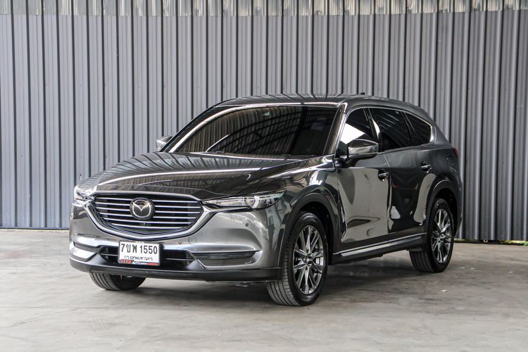 รถ Mazda CX-8 2.5 SP สี เทา