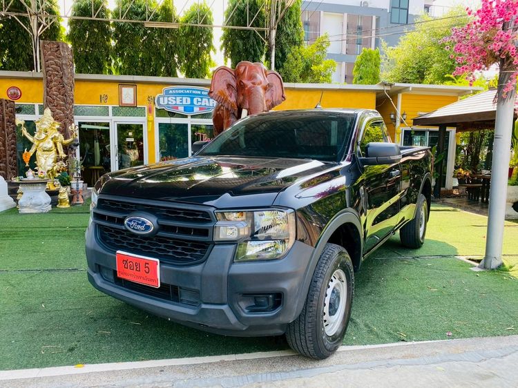 Ford Ranger 2024 2.0 Bi-Turbo 4WD Pickup ดีเซล ไม่ติดแก๊ส เกียร์ธรรมดา ดำ รูปที่ 3