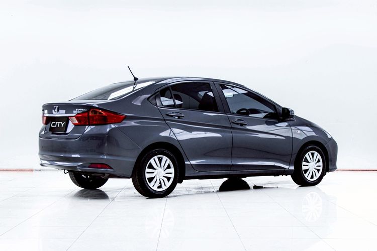 Honda City 2014 1.5 S Sedan เบนซิน ไม่ติดแก๊ส เกียร์อัตโนมัติ เทา รูปที่ 4