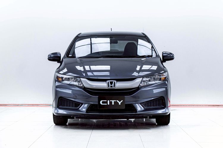 Honda City 2014 1.5 S Sedan เบนซิน ไม่ติดแก๊ส เกียร์อัตโนมัติ เทา รูปที่ 3