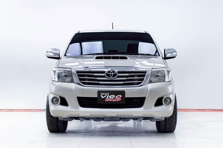 Toyota Hilux Vigo 2013 2.5 G Pickup ดีเซล ไม่ติดแก๊ส เกียร์ธรรมดา น้ำตาล รูปที่ 4