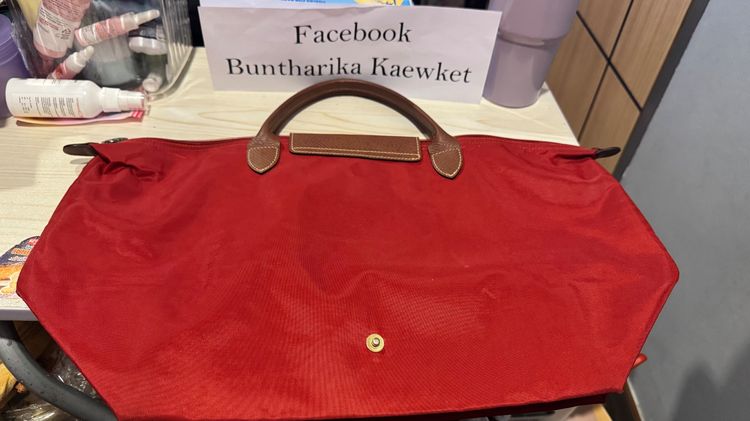 Longchamp สีแดง Mหูสั้น รูปที่ 2
