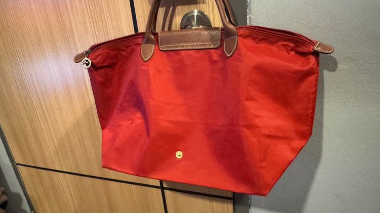 Longchamp สีแดง Mหูสั้น รูปที่ 10