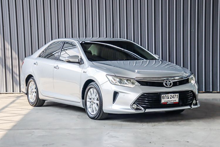 Toyota Camry 2017 2.0 G Sedan เบนซิน ไม่ติดแก๊ส เกียร์อัตโนมัติ บรอนซ์เงิน รูปที่ 3