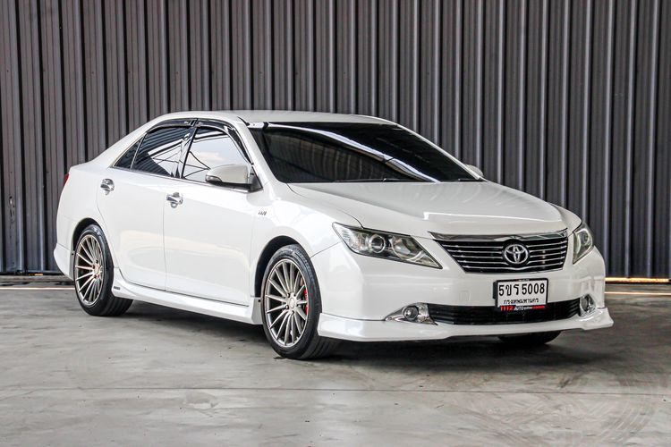 Toyota Camry 2013 2.0 G Extremo Sedan เบนซิน ไม่ติดแก๊ส เกียร์อัตโนมัติ ขาว รูปที่ 3