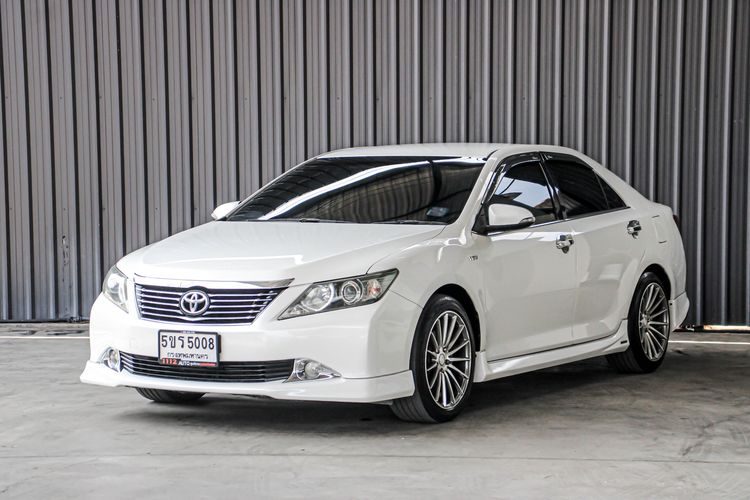 Toyota Camry 2013 2.0 G Extremo Sedan เบนซิน ไม่ติดแก๊ส เกียร์อัตโนมัติ ขาว