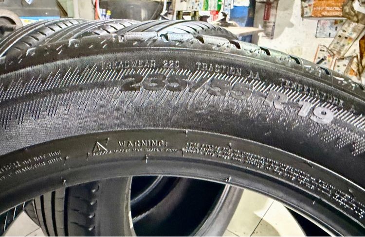 MICHELIN 235 55 19 ปี23 ชุดละ3900 รูปที่ 5