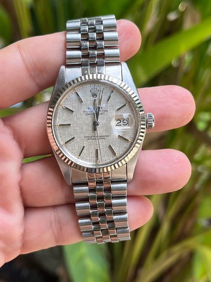 Rolex Datejust 16014 ตัวเรือน Steel ขนาด 36 mm. กลไก Automatic Winding Caliber 3035