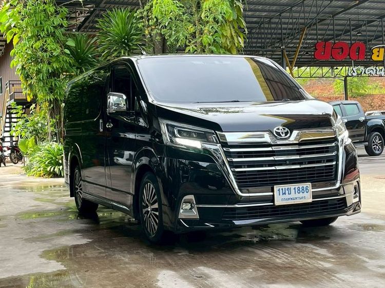 Toyota Majesty 2020 2.8 Premium Utility-car ดีเซล ไม่ติดแก๊ส เกียร์อัตโนมัติ ดำ รูปที่ 3