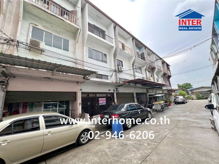 อาคารพาณิชย์ 3.5 ชั้น 12 ตร.ว. อาคารพาณิชย์ ซอยเสรีไทย81-1 ถนนเสรีไทย ถนนสวนสยาม เขตคันนายาว กรุงเทพมหานคร