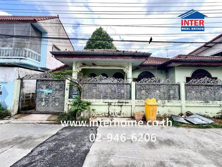 ที่ดิน+บ้านเดี่ยว 1 ชั้น 40 ตร.ว. หมู่บ้านไปรษณีย์นิเวศน์ ซอยพหลโยธิน48 แยก 54 ถนนพหลโยธิน ถนนรามอินทรา เขตบางเขน กรุงเทพมหานคร