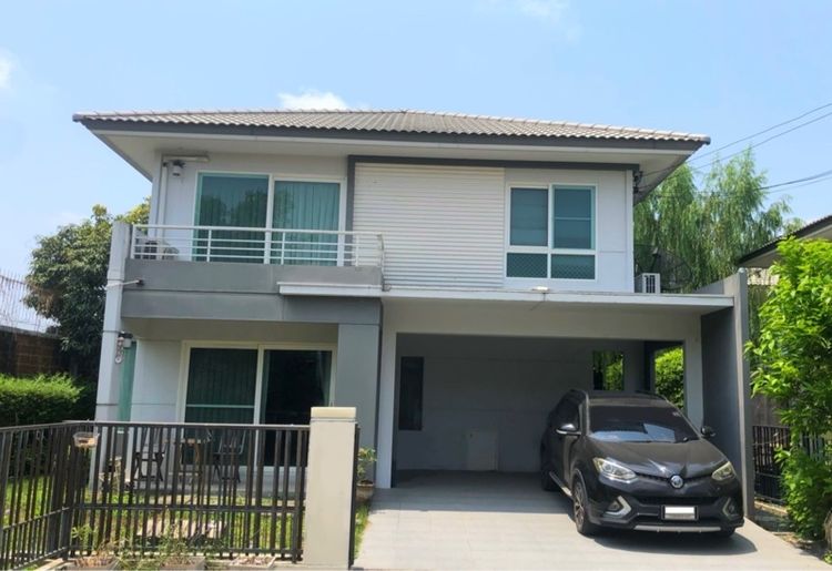 Land and Houses ตกแต่งครบ 2014 ไม่ใช่ บ้านเดี่ยวหลังมุม 60 ตรว. 2 ชั้น 3 ห้องนอน 3 ห้องน้ำ ม. สีวลี สุวรรณภูมิ