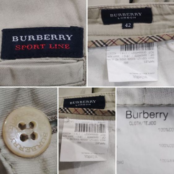 BURBERRY LONDON👖🇬🇧ชิโน รูปที่ 17