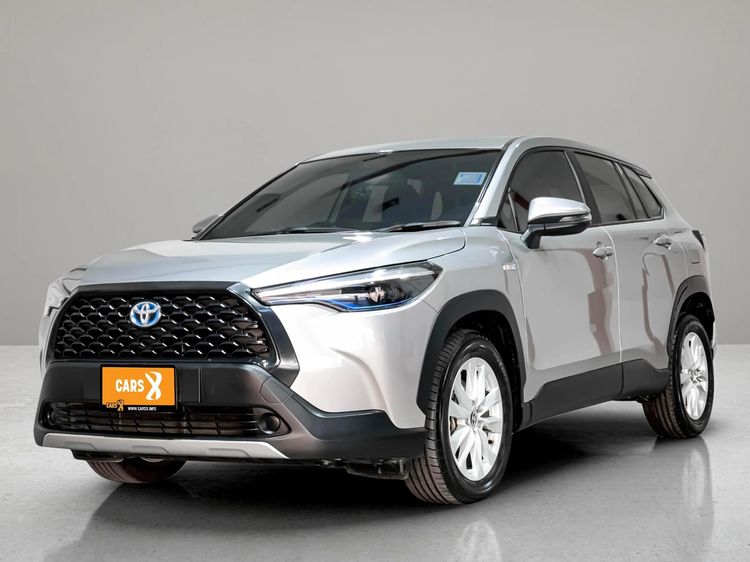 รถ Toyota Corolla Cross 1.8 Hybrid Smart สี บรอนซ์เงิน