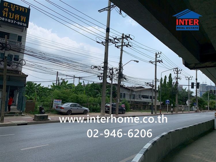ที่ดินเปล่า 824 ตร.ว. ที่ดิน ตรงข้ามโรงพยาบาลนพรัตน์ ติดถนนรามอินทรา ถนนสวนสยาม ติดถนนรามอินทรา เขตคันนายาว กรุงเทพมหานคร รูปที่ 3