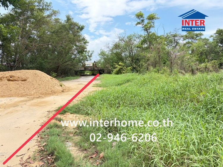 ที่ดินเปล่า 843 ตร.ว. ที่ดิน ซอยลำลูกกา223 ใกล้สนามกอล์ฟลำลูกกาคันทรี่คลับ ลำลูกกา ปทุมธานี