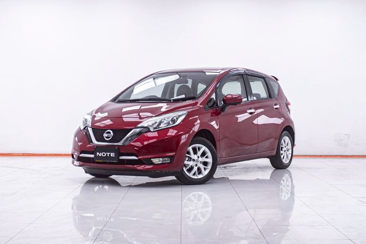 รถ Nissan Note 1.2 VL สี แดง