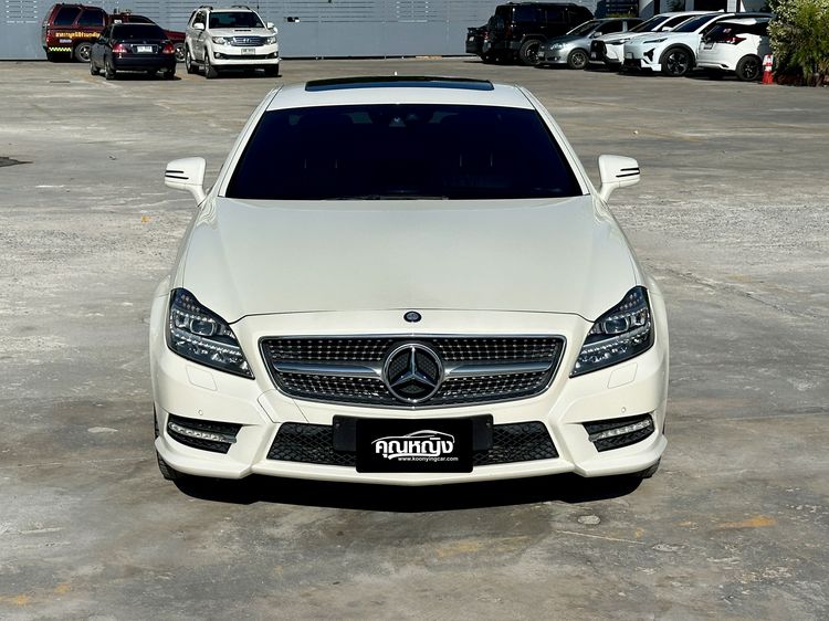 Mercedes-Benz CLS-Class 2012 CLS250 CDI Sedan ดีเซล ไม่ติดแก๊ส เกียร์อัตโนมัติ ขาว รูปที่ 3