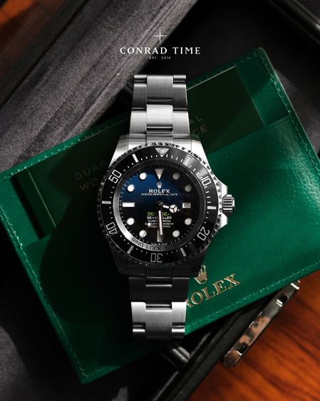 Rolex Sea-Dweller Deepsea 126660 'James Cameron D-Blue Dial Oyster Steel 2018 44mm. Fullset