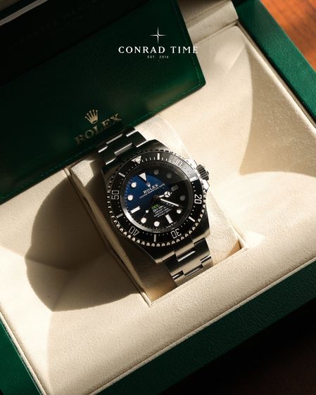 Rolex Sea-Dweller Deepsea 126660 'James Cameron D-Blue Dial Oyster Steel 2018 44mm. Fullset รูปที่ 4