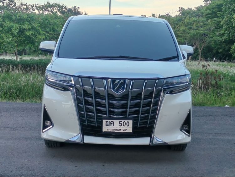 Toyota Alphard 2020 2.5 Hybrid E-Four Welcab 4WD Van ไฮบริด ไม่ติดแก๊ส เกียร์อัตโนมัติ ขาว รูปที่ 2