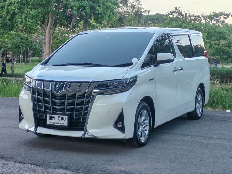 Toyota Alphard 2020 2.5 Hybrid E-Four Welcab 4WD Van ไฮบริด ไม่ติดแก๊ส เกียร์อัตโนมัติ ขาว รูปที่ 3