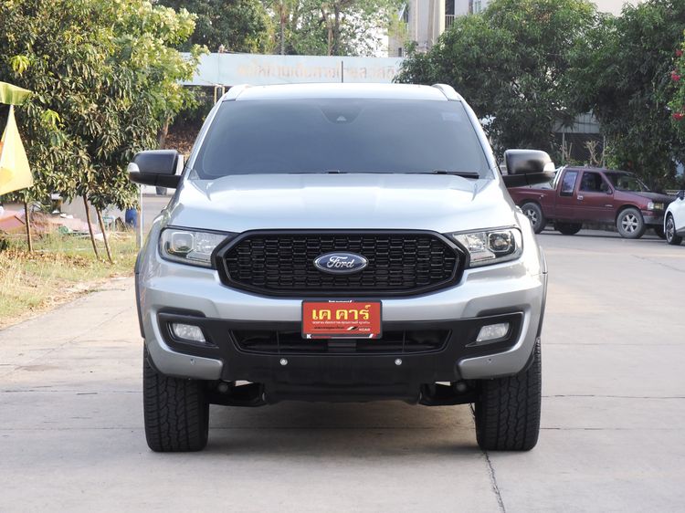 Ford Everest 2020 2.0 Titanium Plus Utility-car ดีเซล ไม่ติดแก๊ส เกียร์อัตโนมัติ เทา