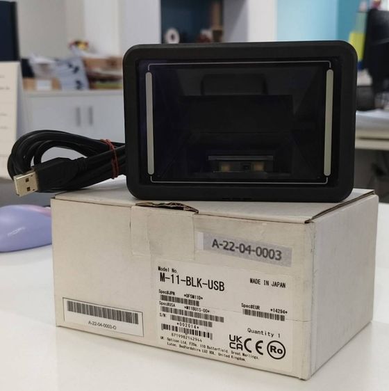 📌 ขายเครื่องสแกนบาร์โค้ด QR Code OPTICON M-11