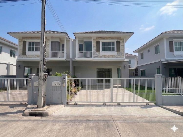 🏡 บ้านแฝดหลังงาม พร้อมอยู่ ม.วิลลาจจิโอ ปิ่นเกล้า ศาลายา สังคมพรีเมียม สิ่งอำนวยความสะดวกครบครัน อย่าช้า ✨ รูปที่ 2