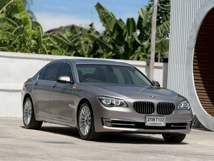 BMW Series 7 2013 730Ld Sedan ดีเซล ไม่ติดแก๊ส เกียร์อัตโนมัติ น้ำตาล รูปที่ 3
