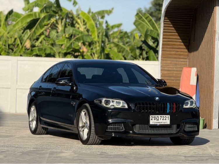 BMW Series 5 2015 528i Sedan เบนซิน ไม่ติดแก๊ส เกียร์อัตโนมัติ ดำ รูปที่ 3