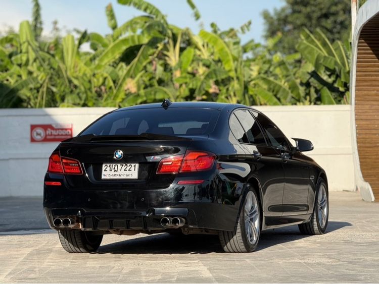 BMW Series 5 2015 528i Sedan เบนซิน ไม่ติดแก๊ส เกียร์อัตโนมัติ ดำ รูปที่ 4