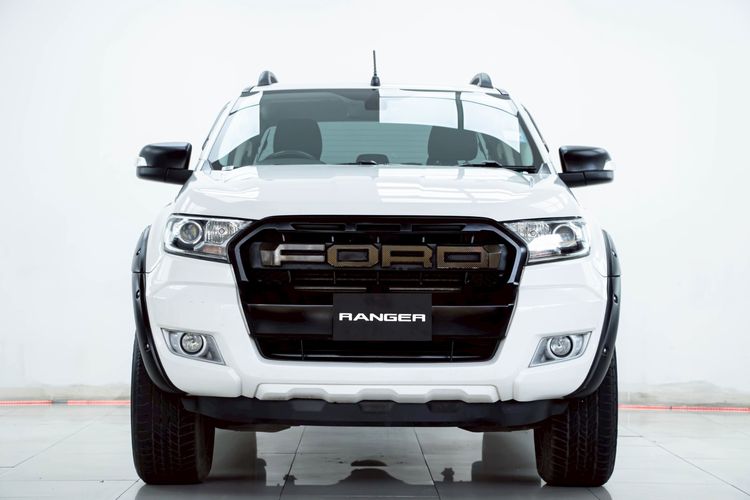 Ford Ranger 2016 2.2 Hi-Rider XLT Pickup ดีเซล ไม่ติดแก๊ส เกียร์อัตโนมัติ ขาว รูปที่ 4