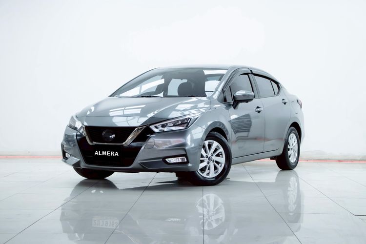 รถ Nissan Almera 1.0L Turbo VL CVT สี เทา