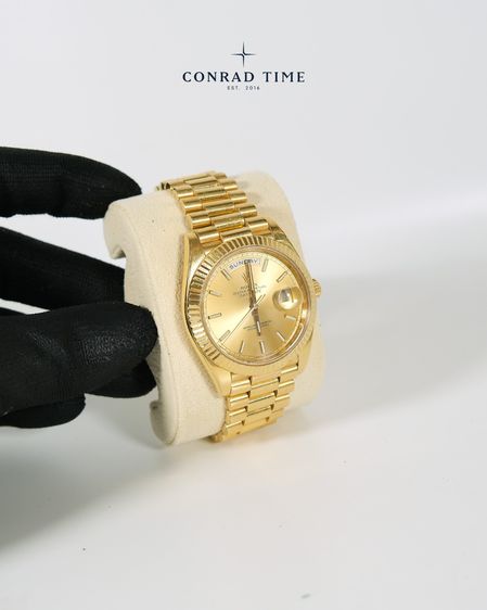 Rolex Day-Date 228238 Champagne Dial Yellow Gold President 2018 40mm.  รูปที่ 17