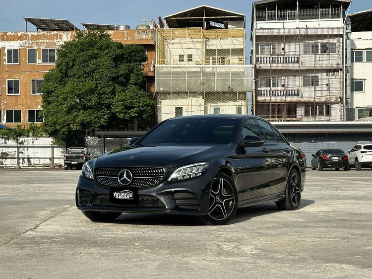 รถ Mercedes-Benz C-Class C300 สี เทา