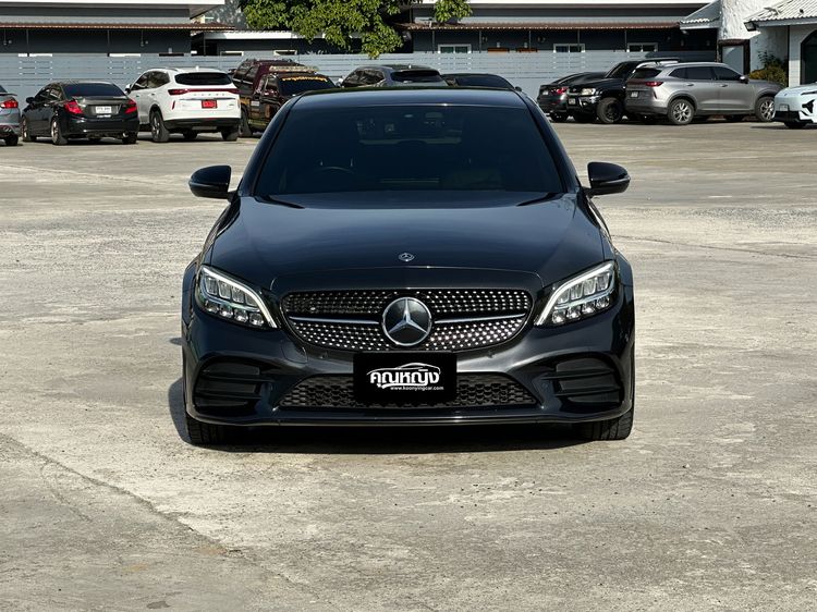 Mercedes-Benz C-Class 2020 C300 Sedan ปลั๊กอินไฮบริด (PHEV) ไม่ติดแก๊ส เกียร์อัตโนมัติ เทา รูปที่ 3