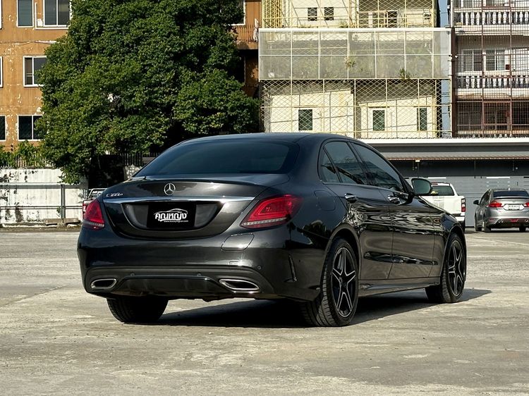 Mercedes-Benz C-Class 2020 C300 Sedan ปลั๊กอินไฮบริด (PHEV) ไม่ติดแก๊ส เกียร์อัตโนมัติ เทา รูปที่ 2