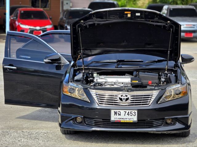 Toyota Camry 2014 2.0 G Extremo Sedan เบนซิน ไม่ติดแก๊ส เกียร์อัตโนมัติ ดำ รูปที่ 3