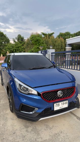 รถ MG MG3 1.5 X สี ฟ้า