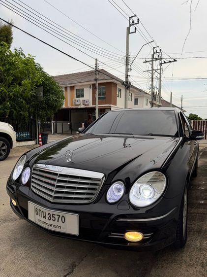 Mercedes-Benz E-Class 2007 E200 Sedan เบนซิน เกียร์อัตโนมัติ ดำ รูปที่ 2